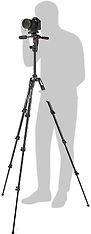 Manfrotto Befree 3-Way Live Advanced -jalustakitti, kuva 8