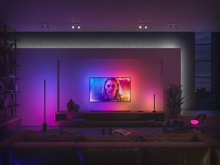 Philips Hue Gradient Light tube -älyvaloputki, pitkä, musta, monivärivalaistus, kuva 8