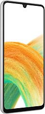 Samsung Galaxy A33 5G -puhelin, 128/6 Gt, valkoinen, kuva 3