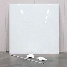 Lintex Mood Wall -lasitaulu, 300 x 300 mm, valkoinen, kuva 3
