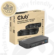 Club 3D DisplayPort/HDMI KVM Switch -kytkin, kuva 9