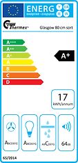 Thermex Glasgow -liesituuletin, musta, 80 cm, kuva 4