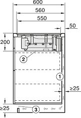 Miele KMDA 7272 FL-U Silence -induktiotaso liesituulettimella, 80 cm, kuva 11