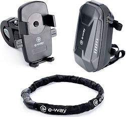 E-Way E-6075FRS -sähköpotkulauta + E-Way-tarvikepaketti, kuva 12