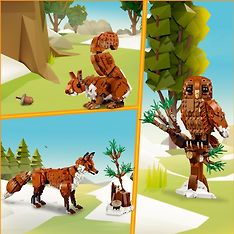 LEGO Creator 31154  - Metsän eläimet: Kettu, kuva 4