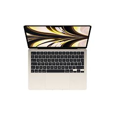 Apple MacBook Air 13" M2 8 Gt, 2 Tt 2022 -kannettava, tähtivalkea (MLY23), kuva 3