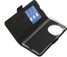 Wave BookCase -suojakuori, OnePlus 12R, musta, kuva 5