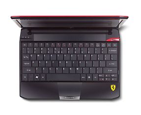 Acer Ferrari One 200 / 11.6" / Athlon L310 / 2 GB / 160 GB /  Windows 7 Home Premium 64-bit - kannettava tietokone, väri punainen, kuva 5