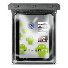 Puro Waterproof Case Tablet 10.1"   -vesitiivis suojalaukku, musta, kuva 4