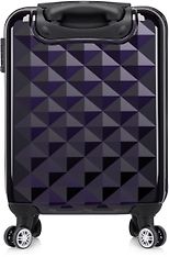 Feru Pyramid Peak Premier Black 54 cm -matkalaukku, musta / violetti, kuva 2