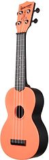 Kala Makala Waterman -sopraano ukulele, punainen, kuva 2