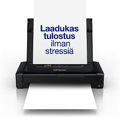 Epson Workforce WF-110W -mobiilitulostin akulla, kuva 5