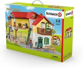 Schleich Farm World 42407 - Maatalo, jossa talli ja eläimet, kuva 2