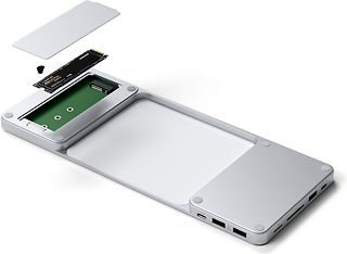 Satechi USB-C Slim Dock for 24" iMac -telakka, hopea, kuva 6