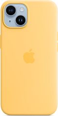 Apple iPhone 14 silikonikuori MagSafella, päivänsäde