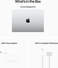 Apple MacBook Pro 14” M2 Pro 1 Tt 2023 -kannettava, hopea (MPHJ3), kuva 9