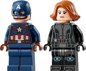 LEGO Super Heroes Marvel 76260 - Black Widow ja Captain America moottoripyörineen, kuva 10