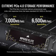 Corsair MP600 Elite 1 Tt M.2 -SSD-kovalevy, kuva 9