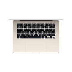 Apple MacBook Air 15" M3 8 Gt, 256 Gt 2024 -kannettava, tähtivalkea (MRYR3), kuva 2