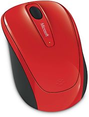 Microsoft Wireless Mobile Mouse 3500 -hiiri, punainen