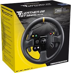 Thrustmaster TM Leather 28 GT Wheel Add-On -rattikehä T-sarjan rattirungoille, kuva 6