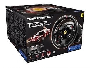 Thrustmaster T300 Ferrari GTE Wheel -rattipoljinyhdistelmä, PC / PS3 / PS4, kuva 6