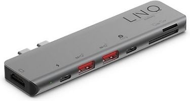 LINQ 7 in 2 PRO USB-C Macbook Multiport Hub (2nd Gen) -adapteri