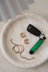 Orbitkey Leather Key Organiser -avainlenkki, vihreä, kuva 5