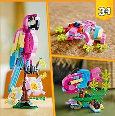 LEGO Creator 31144 - Eksoottinen pinkki papukaija, kuva 6