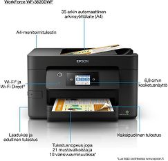 Epson  WorkForce Pro WF-3820DWF -monitoimitulostin, kuva 2