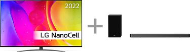 LG 50NANO82 50" 4K NanoCell TV + LG SPD75YA 3.1.2 Dolby Atmos Soundbar -tuotepaketti