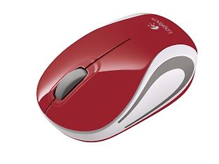 Logitech M187 -hiiri, punainen, kuva 3