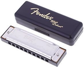 Fender Blues Deluxe Harmonica -huuliharppu, D