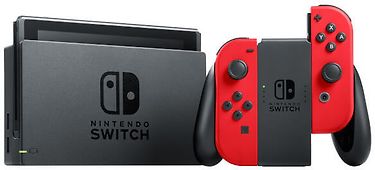 Nintendo Switch - Super Mario Odyssey Edition -pelikonsolipaketti, punainen, kuva 5