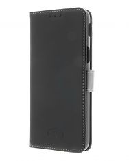 Insmat Exclusive Flip Case lompakkokotelo, Samsung Galaxy J6 (2018), musta