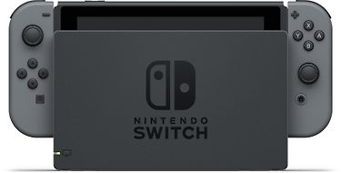 Nintendo Switch -pelikonsoli, harmaa, kuva 3
