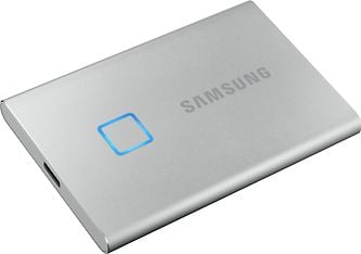 Samsung T7 Touch -ulkoinen SSD-levy, 2 Tt, hopea, kuva 11