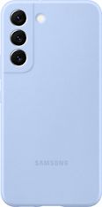 Samsung Galaxy S22 Silicone Cover -suojakuori, vaaleansininen