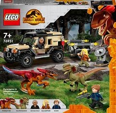 LEGO Jurassic World 76951 - Pyroraptorin ja Dilophosauruksen kuljetus