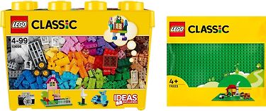 LEGO Classic - Iso leikkilaatikko ja rakennuslevy
