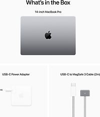 Apple MacBook Pro 14” M2 Pro 512 Gt 2023 -kannettava, tähtiharmaa (MPHE3), kuva 9