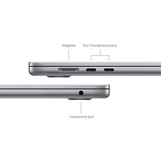 Apple MacBook Air 15" M3 16 Gt, 1 Tt 2024 -kannettava, tähtiharmaa (MXD13), kuva 7