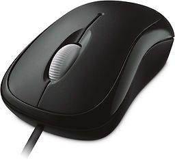 Microsoft Basic Optical -hiiri, musta, kuva 5