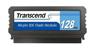 Transcend 128MB 40-Pin High Speed IFM (IDE Flash Module) muistimoduuli