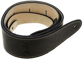 Fender Ball Glove Leather Strap -hihna, musta, kuva 4