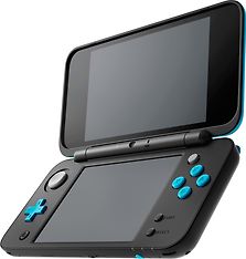 New Nintendo 2DS XL -pelikonsoli, musta / turkoosi