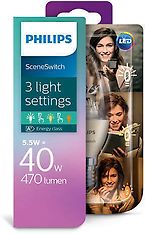 Philips SceneSwitch 5,5 W LED-älylamppu sisäänrakennetulla himmennystoiminnolla, E14-kantaan, kuva 2
