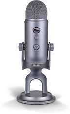 Blue Microphones Yeti -mikrofoni USB-väylään, hopeanharmaa