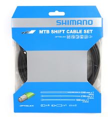 Shimano Optislick MTB -vaihdevaijerisetti, musta