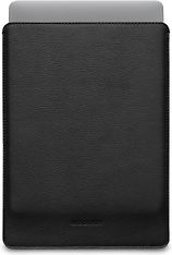 Woolnut Leather Sleeve -suojatasku 14" MacBook Pro, musta